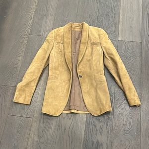 Stunning Camel Leather Jacket